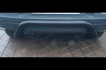 Renault Kadjar 2015–2022 Achterbumperbeugel AK007 Black (RVS) foto 2