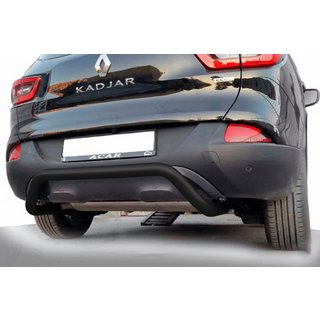 Achterbumperbeugel AK007 Black (RVS) Renault Kadjar 2015–2022 foto 1