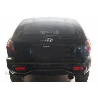 Achterbeugel AK004 Black (RVS) Hyundai Santa Fe 1 2000–2006