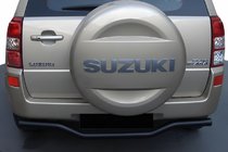 Suzuki Grand Vitara 2005–2017 Achterbeschermbeugel AK005-1 Black (RVS) foto 1
