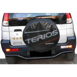 Achterbeugel AK007 Black (RVS) Daihatsu Terios 2003–2005