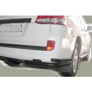 Achterhoekbeschermers AK003-Double Black (2 st., RVS) Toyota Land Cruiser 200 2007–2021