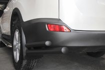 Toyota Rav 4 2013–2018 Achterhoekbeugels AK003-dubbel Black (RVS) foto 1