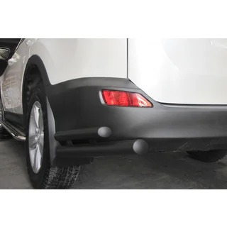 Achterhoekbeugels AK003-dubbel Black (RVS)