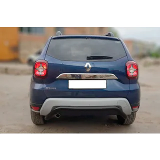 Achterbeschermbeugel AK007 Black (RVS) Dacia Duster 2018–2024 foto 2