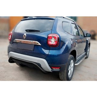 Achterbeschermbeugel AK007 Black (RVS) Dacia Duster 2018–2024 foto 3