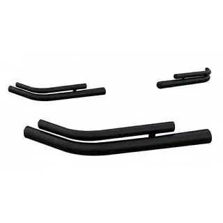Dubbele achterhoekbeugels AK003-double Black (2 stuks, RVS) Chery Tiggo 1 2005–2016
