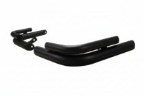 Chery Tiggo 3 2005– Dubbele achterhoekbeugels AK003-double Black (2 stuks, RVS) foto 2