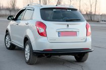 SsangYong Korando 2010–2019 Achterste rollbar AK005 Black (RVS) foto 1