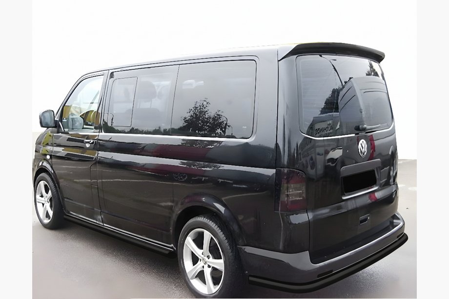 Volkswagen T5 2010–2015 Achterste hoekbeugel AK005 Black (RVS) Image