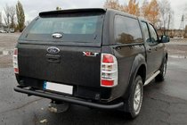 Ford Ranger 2007–2011 Achterbeschermbeugel AK005 Black (RVS) foto 3