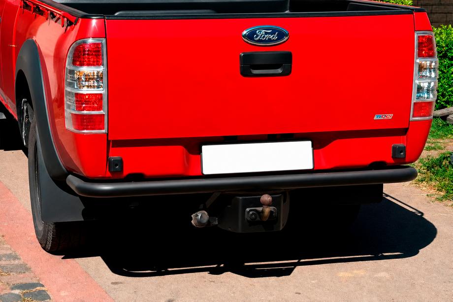 Ford Ranger 2007–2011 Achterbeschermbeugel AK005 Black (RVS) Image