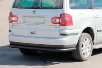 Volkswagen Sharan 1995–2010 Achterbeschermbeugel AK005 Black foto 1