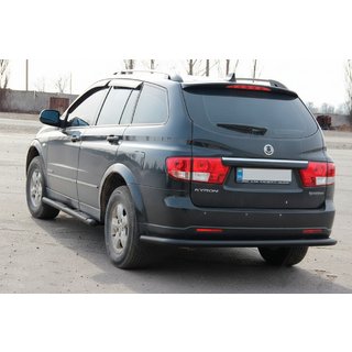 Achterste rollbar AK005 Black (RVS) SsangYong Kyron 2005–2014 foto 1