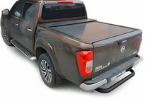 Nissan Navara/NP300 2016– Achterbeschermbeugel AK005 Black (RVS) foto 1