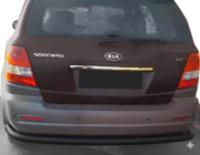 Kia Sorento I BL 2002–2009 Achterbeschermbeugel AK005 Black (RVS) foto 1