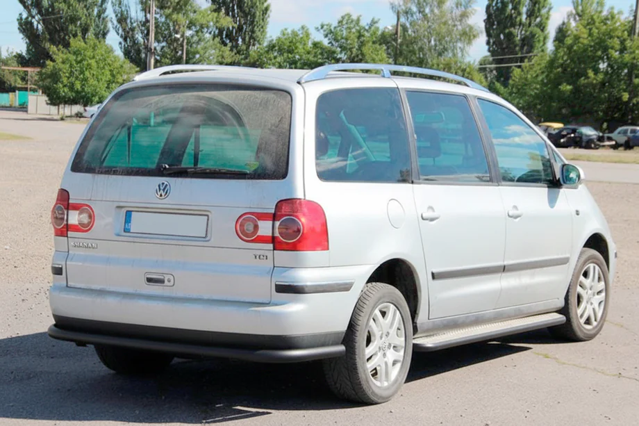 Ford Galaxy 1995–2006 Achterbeschermbeugel AK005 Black Foto 2