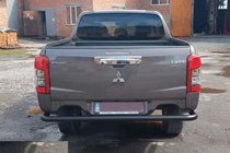 Fiat Fullback 2016– Achterbeschermbeugel AK005 Black (RVS) foto 3