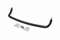 Hyundai Santa Fe 2 2006–2012 Achterbeschermbeugel AK005 Black (2 st., RVS) foto 2