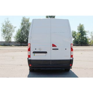 Achterbeugel AK011 Black (roestvrij staal) Nissan NV400 2010–2024 foto 3