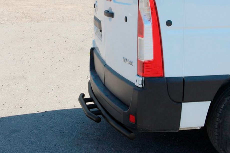 Renault Master 2011–2023 Achterbeugel AK011 Black (roestvrij staal) Image