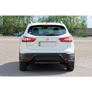 Achterbeugel AK007-Plus Black (RVS) Nissan Qashqai 2014–2021 foto 4