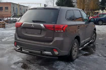 Mitsubishi Outlander 2012–2021 Achterbeugel AK004-2 Black (RVS) foto 3