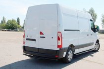 Renault Master 2011–2023 Achterbeugel AK008 Black (roestvrij staal) foto 3
