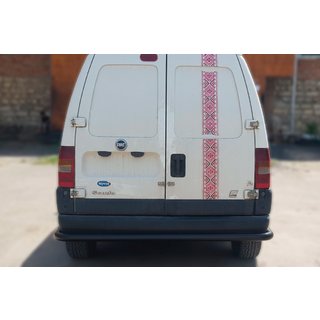 Achterbeschermbeugel AK005 Black (RVS) Fiat Scudo 1996–2007 foto 1