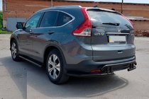 Honda CRV 2012–2016 Achterbeschermbeugel AK003-21 Black (RVS) foto 6