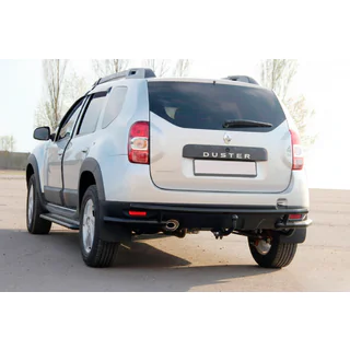 Achterbeschermbeugel AK005-Special Black (RVS) Dacia Duster 2008–2018 foto 3