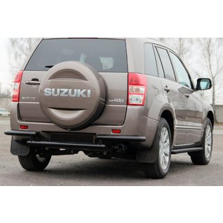 Achterbeschermbeugel AK003-2 Black (RVS) Suzuki Grand Vitara 2005–2017 foto 2