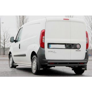 Achterrollbar AK002/1 – Dubbel Black (RVS) foto 2