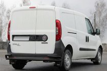 Opel Combo 2012–2018 Achterrolbeugel AK005/2-Dubbel Black (RVS) foto 3