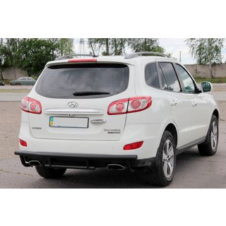 Achterbeugel AK002-2 Black (RVS) Hyundai Santa Fe 2 2006–2012 foto 4