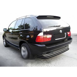 Achterbumperbescherming Special Black (RVS)