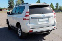 Toyota Land Cruiser Prado 150 2009–2023 Achterbeschermbeugel AK002-2v1 Black (RVS) foto 2