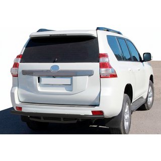 Achterbeschermbeugel AK002-2v1 Black (RVS) Toyota Land Cruiser Prado 150 2009–2023 foto 1
