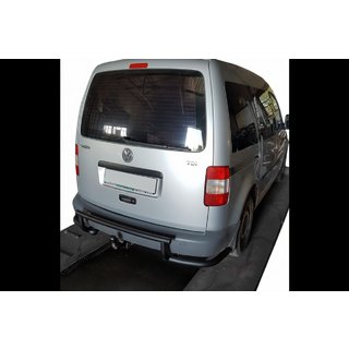 Achterbeugel AK003-3 Black (2 stuks, roestvrij staal) Volkswagen Caddy 2004–2010 foto 3