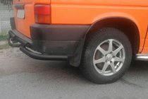 Volkswagen T4 Transporter 1990–2003 Achterbeugel AK003-2 Black (RVS) foto 2