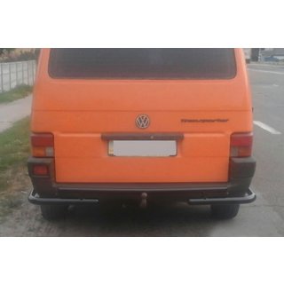 Achterbeugel AK003-2 Black (RVS) Volkswagen T4 Transporter 1990–2003 foto 1