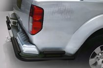 Nissan Navara 2006–2015 Achterbeschermbeugel AK003-Special Black (RVS) foto 1