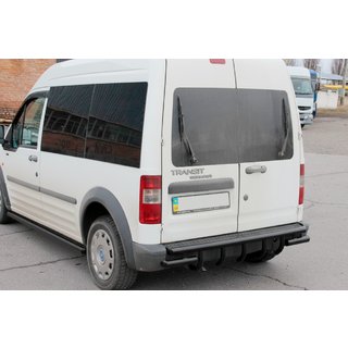 Achterrolbeugel AK-design Black (RVS) Ford Connect 2002–2006 foto 1