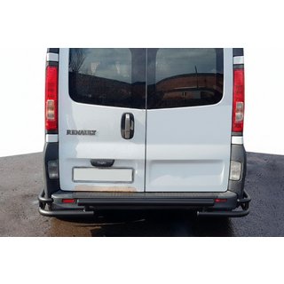Achterbeschermbeugel AK-Special Black (RVS) Opel Vivaro 2001–2015 foto 1