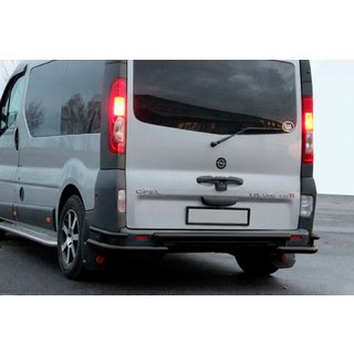 Achterbeschermbeugel AK-Special Black (RVS) Opel Vivaro 2001–2015 foto 4