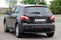 Nissan Qashqai 2010–2014 Achterbeugel AK011 Black (roestvrij staal) foto 3