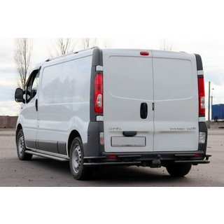 Achterbeschermbeugel AK003-Plus-2 Black (RVS) foto 3