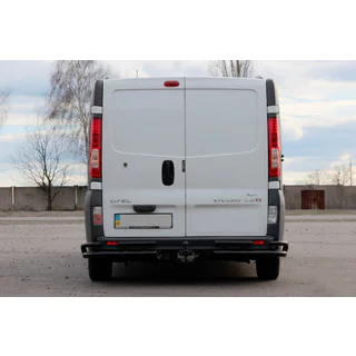 Achterbeschermbeugel AK003-Plus-2 Black (RVS) foto 2