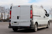 Nissan Primastar 2002–2014 Achterbeschermbeugel AK003-Plus-2 Black (RVS) foto 1