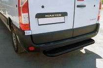 Nissan NV400 2010–2024 Achter opstap Black (RVS) foto 2